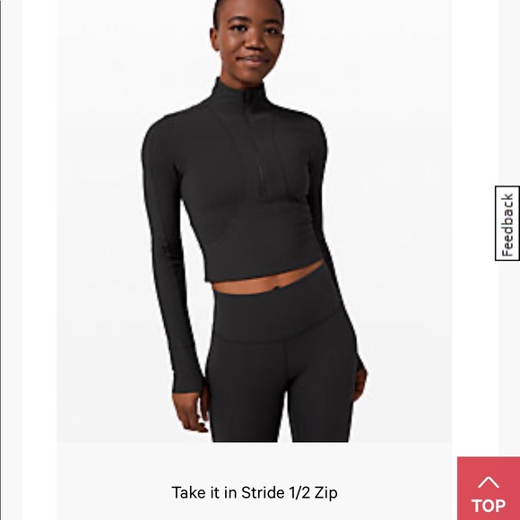 SOLD Lululemon taje it in stride 1/2 - Picture 1 of 4